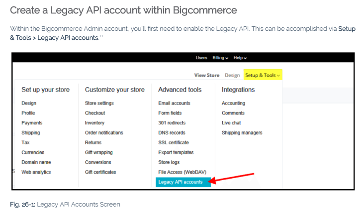 Bigcommerce Setup 1